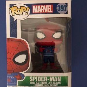 spiderman christmas funko
